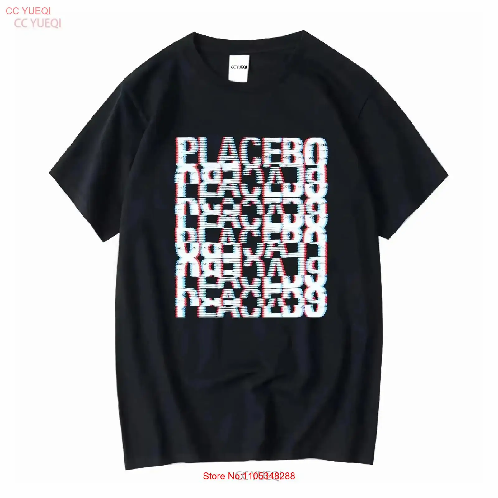 Xl Men'S Fashion - เสื้อยืดวง Placebo 2023 NA Tour Concert