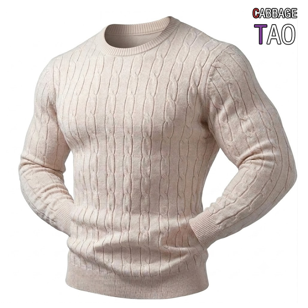 Turtleneck Sweater Men - เสื้อสเวตเตอร์คอเต่าถักใหม่สำหรับผู้ชาย สีพื้น ให้ความอบอุ่น เสื้อจัมเปอร์ลำลองสำหรับฤดูหนาว อากาศหนาวเย็น เหมาะสำหรับใส่กลางแจ้ง