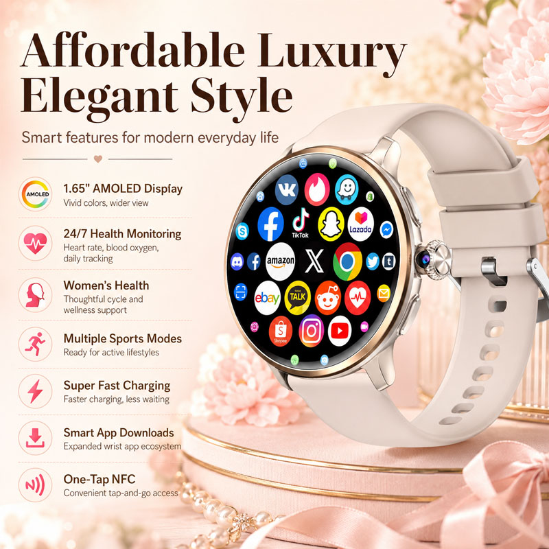 Men'S Fashion App - สมาร์ทวอทช์ 4G สำหรับผู้ชาย พร้อมฟังก์ชันวิดีโอคอล หน่วยความจำ 3+32GB