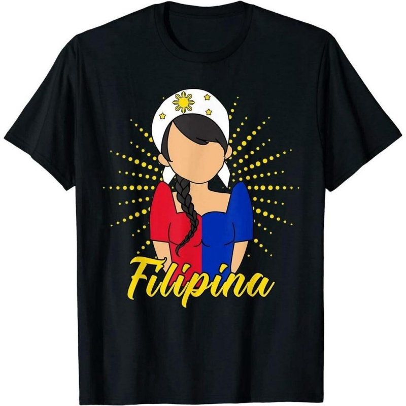 Men'S Fashion Philippines - 3D พิมพ์ลายรถจี๊ปฟิลิปปินส์เสื้อยืดสำหรับผู้ชายรักชาติเสื้อยืดแฟชั่นฤดูร้อนคอกลมแขนสั้น TEE