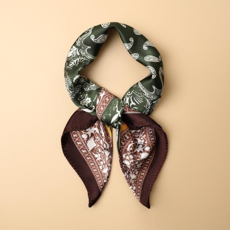 Men'S Fashion Head Scarf - ผ้าพันคอพิมพ์ลายเพสลีย์ ผ้าพันศีรษะที่ทันสมัย นุ่มสบายสำหรับผู้หญิงและผู้ชาย ผ้าพันคออเนกประสงค์สำหรับสวมใส่ในชีวิตประจำวัน