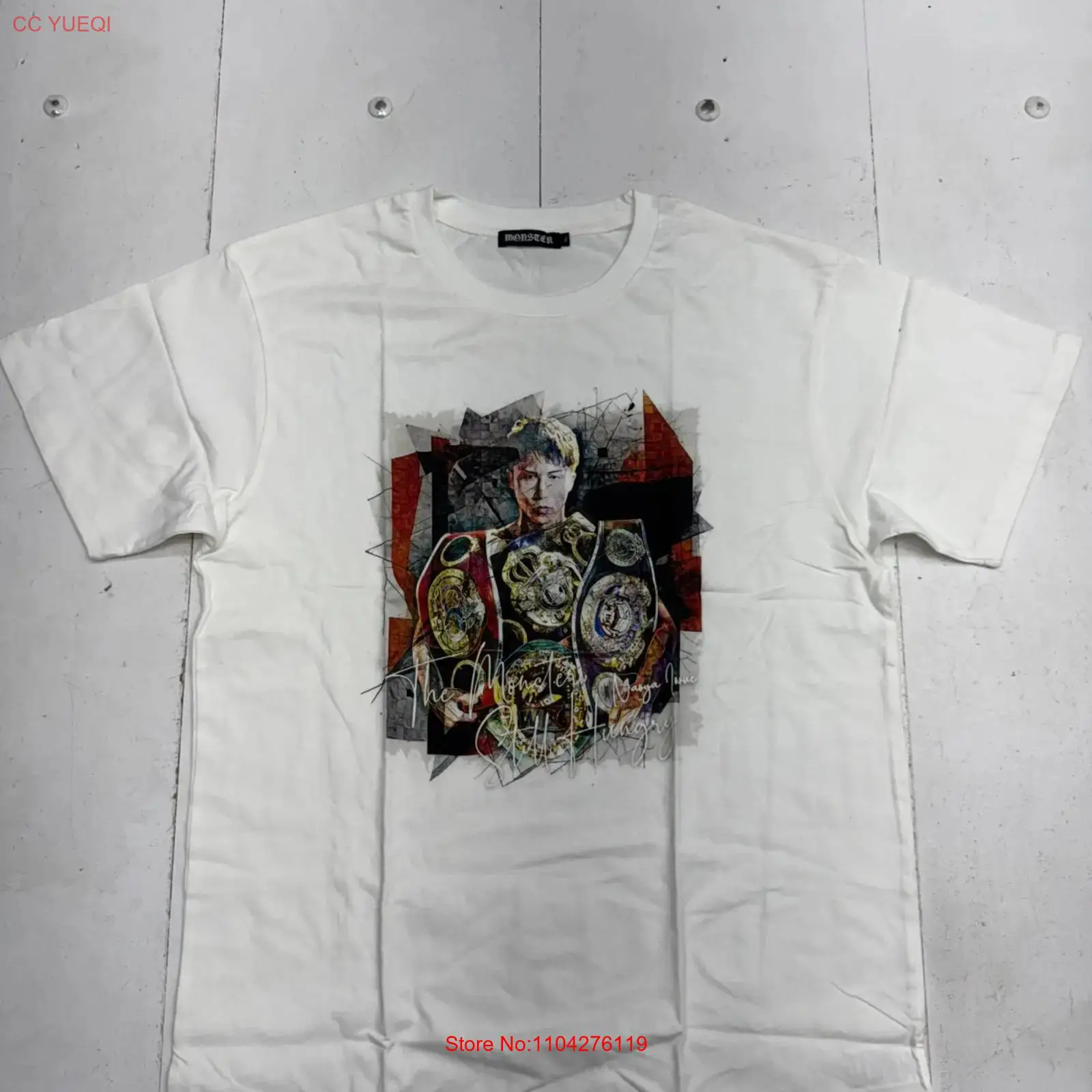 Xl Men'S Fashion - มอนสเตอร์ นาโอยะ อิโนเอะเสื้อยืดพิมพ์ลายสีขาว ไซส์ XL วินเทจ