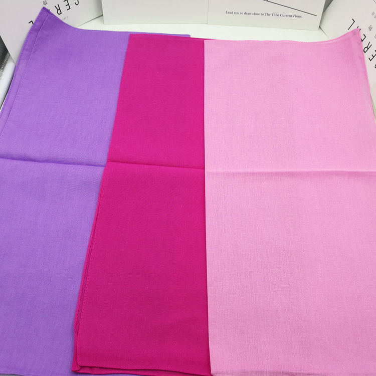 Men'S Fashion Head Scarf - ผ้าฝ้ายสี Turban Hip-Hop Unisex Bandanas ผมเดี่ยว