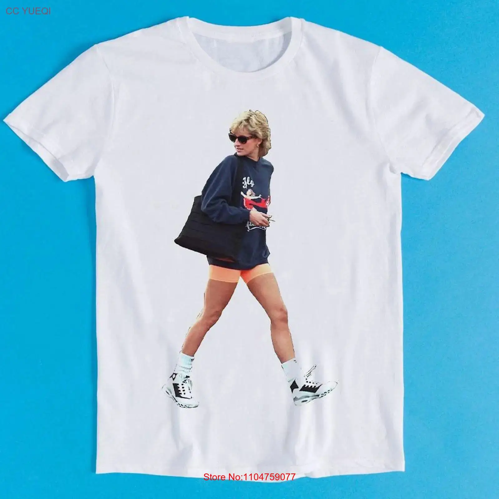 Mens Fashion Magazines - เสื้อยืดวินเทจลายแม็กกาซีนเจ้าหญิงไดอาน่า สตรีทแวร์ ทีวี วินเทจ ชุดกีฬา ตลก