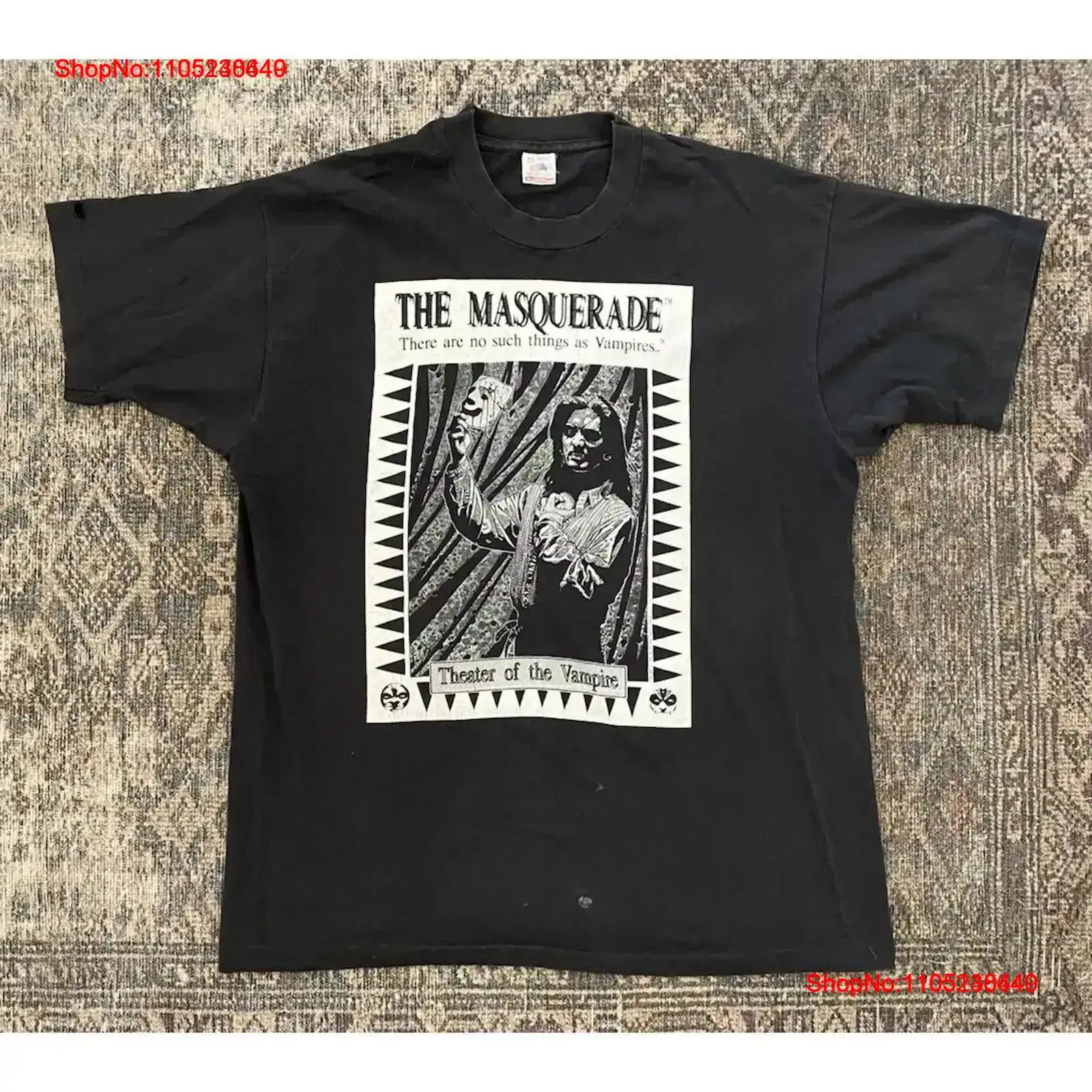 Xl Men'S Fashion - เสื้อยืดวินเทจหายาก Vampire The Masquerade ปี 1991