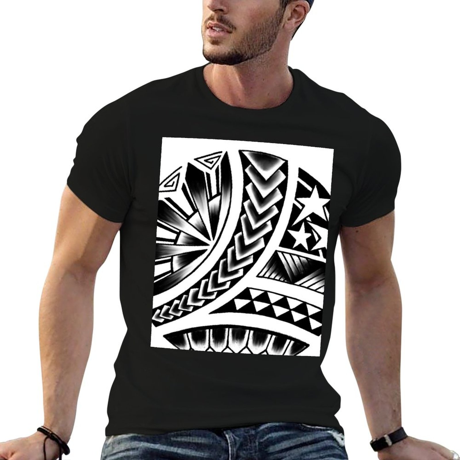 Men'S Fashion Philippines - เสื้อยืดศิลปะพื้นบ้านของฟิลิปปินส์ เสื้อยืดแขนสั้นแฟชั่นลำลอง
