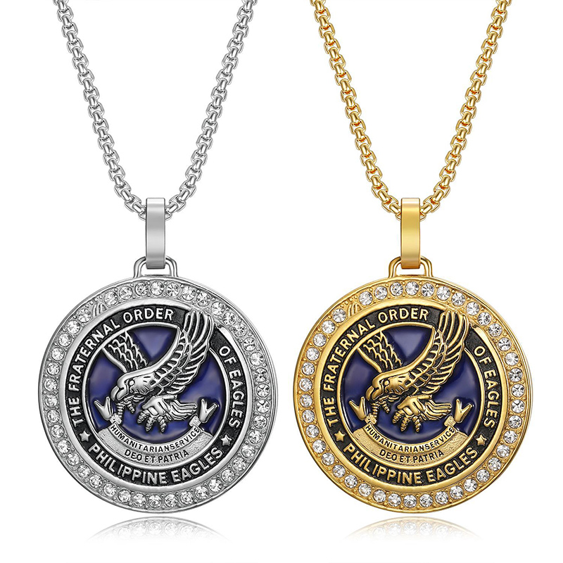 Men'S Fashion Philippines - Hip Hop Bling Iced Out สแตนเลส