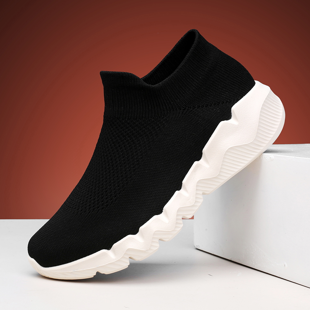 Men'S Fashion Websites - รองเท้าบุรุษรองเท้าผ้าใบรองเท้าผู้ชายแฟชั่นสีดํากีฬารองเท้าวิ่งผู้หญิงเว็บไซต์อย่างเป็นทางการขนาดใหญ่รองเท้าผ้าใบลําลอง Comfort
