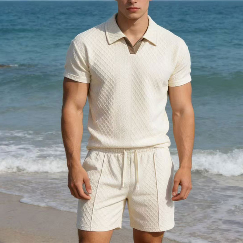 Mens Fashion Ideas - ชุดสูทผู้ชายฤดูร้อนปี 2026 น้ำหนัก 100 กก. สีพื้น
