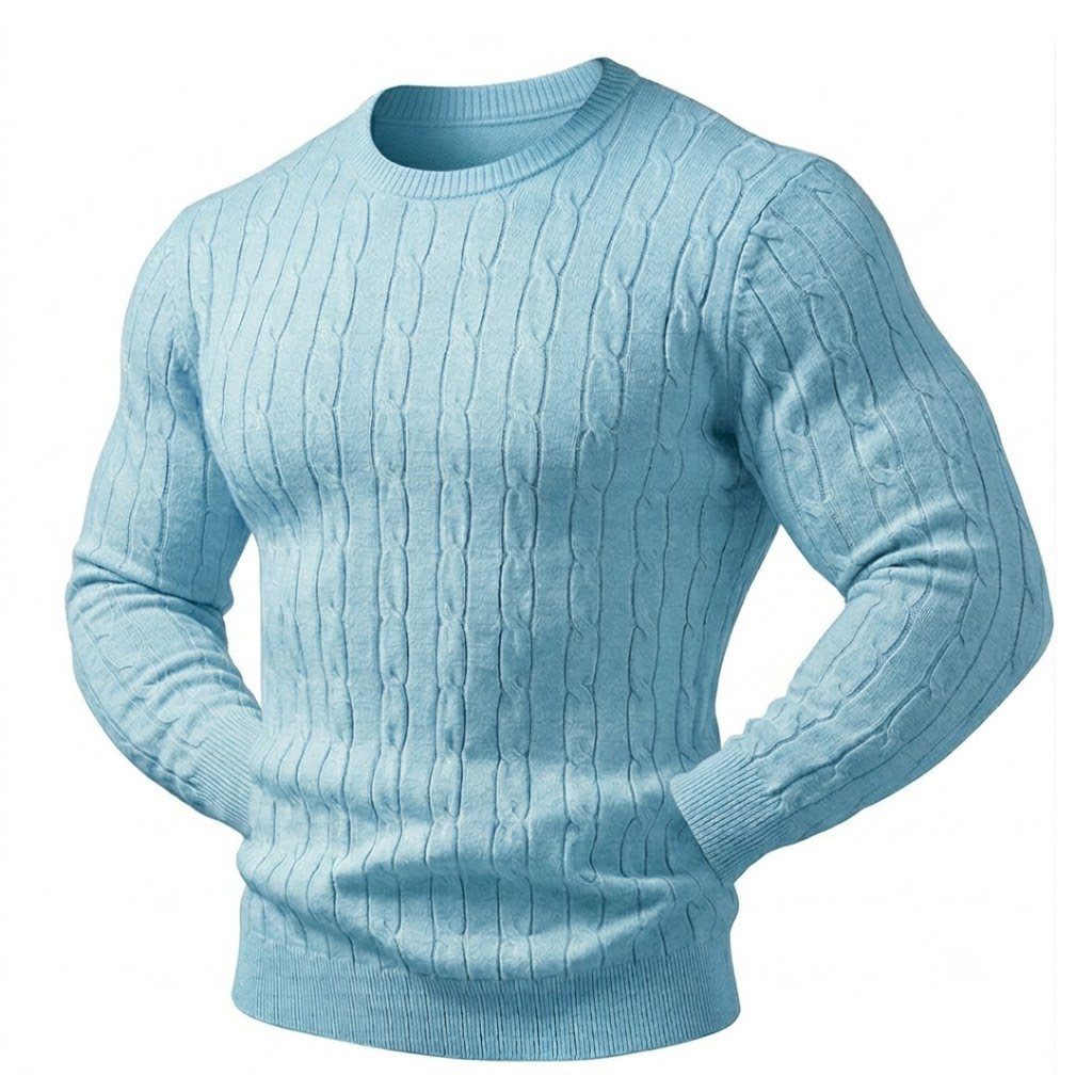 เสื้อสเวตเตอร์คอเต่าถักใหม่สำห - Turtleneck Sweater Men บทวิจารณ์และราคา