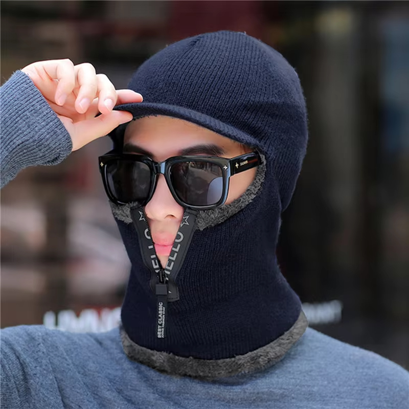 หมวกไหมพรมกันหนาวสำหรับผู้ชาย  - Men Scarf Wool บทวิจารณ์และราคา