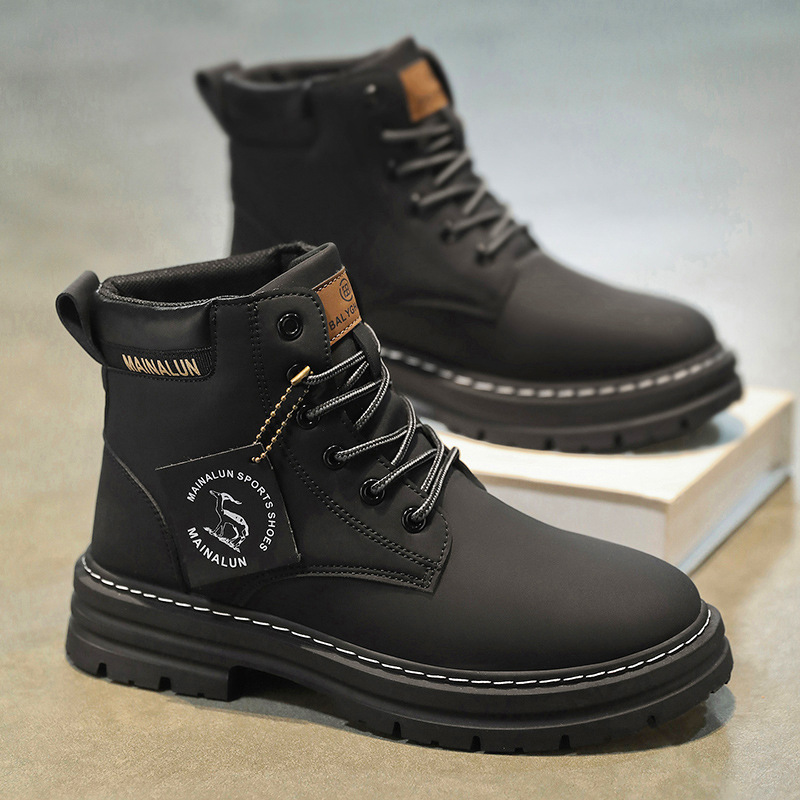 รองเท้าบูทหุ้มข้อผู้ชายแบบคลาส - Fashion Men'S Boots บทวิจารณ์และราคา