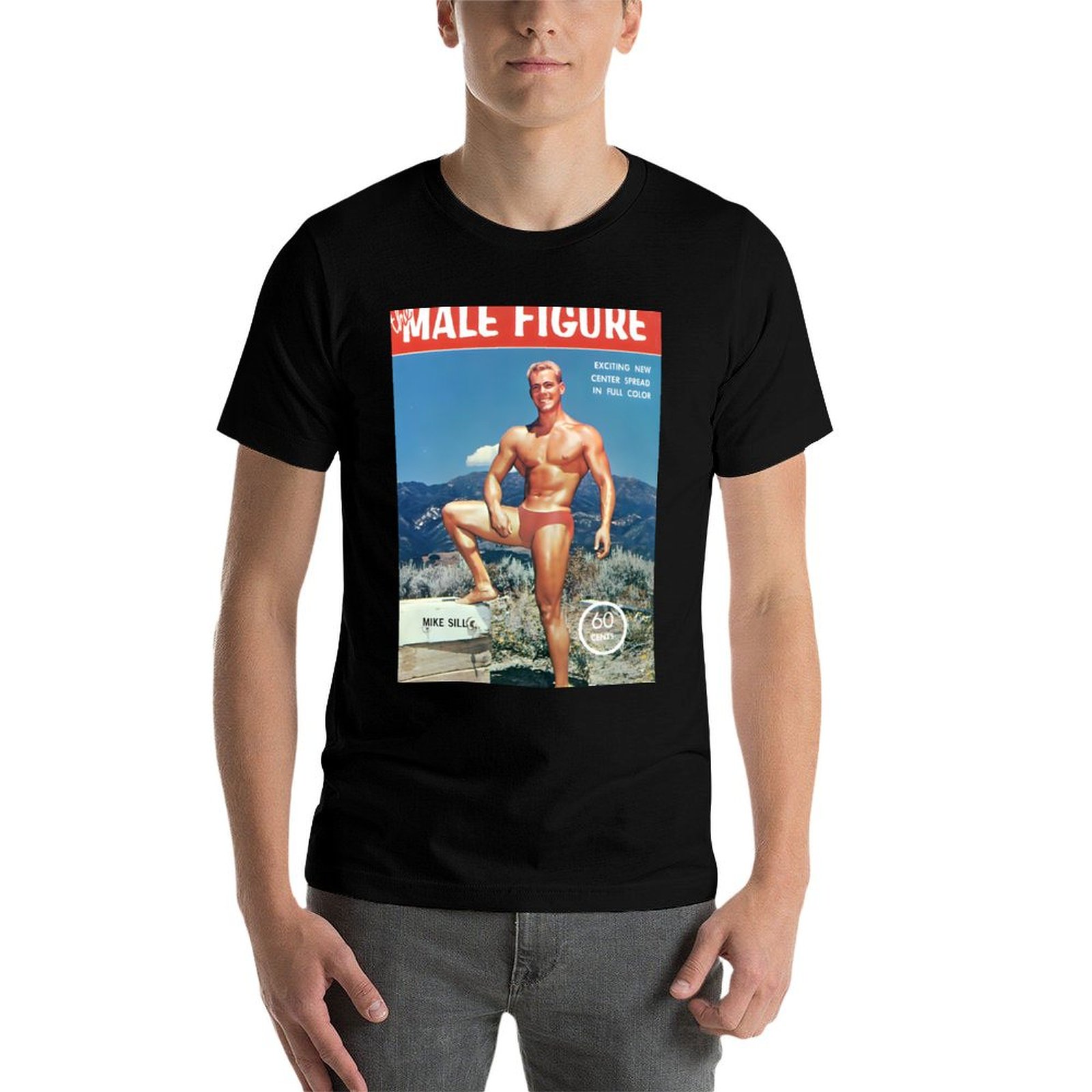 เสื้อยืดลายหน้าปกนิตยสารรูปชาย - Mens Fashion Magazines บทวิจารณ์และราคา