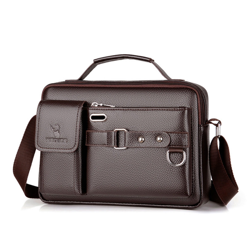 ยี่ห้อผู้ชายไหล่กระเป๋าหนังPuธ - Men Fashion Rave บทวิจารณ์และราคา