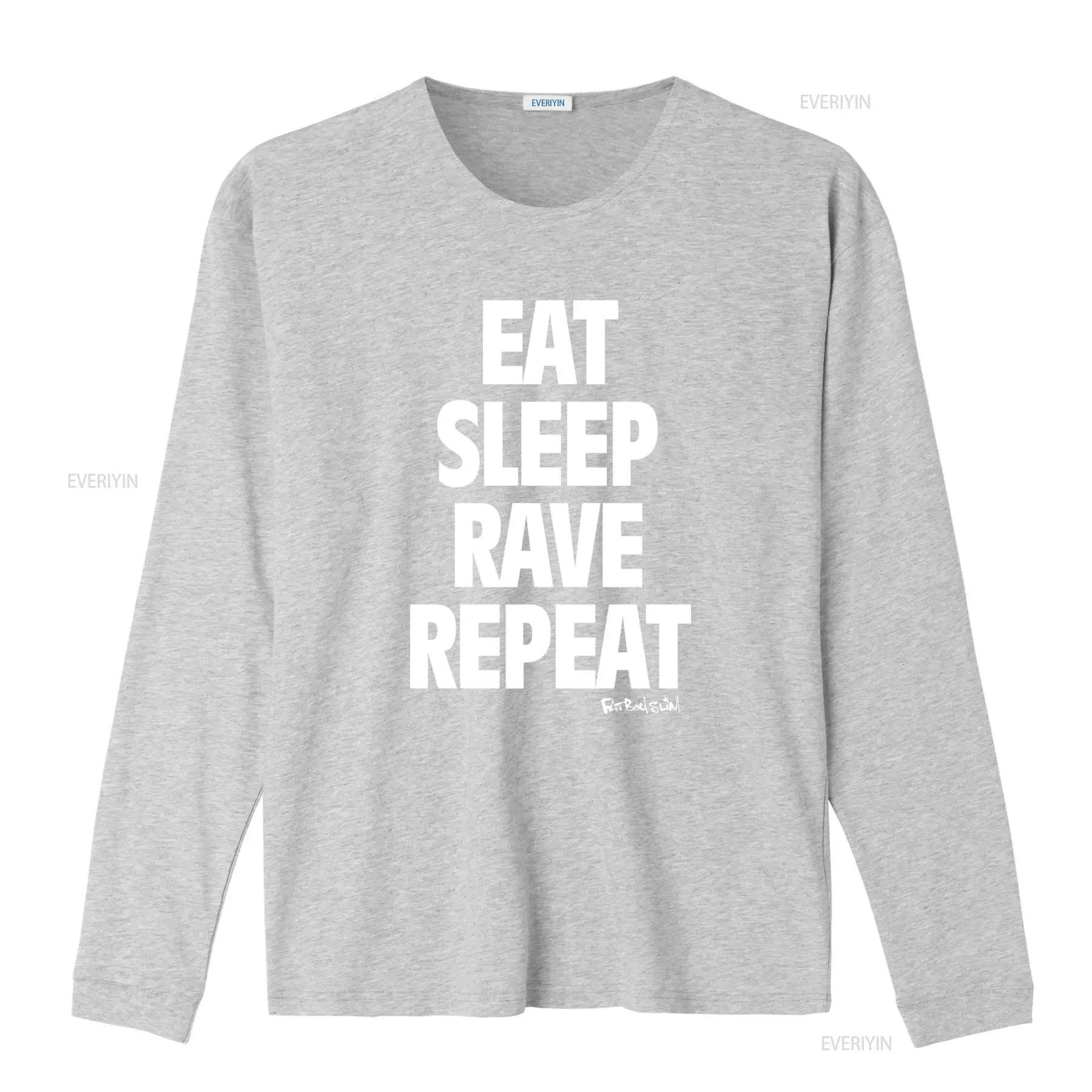 เสื้อยืด Fatboy Slim Eat Sleep - Men Fashion Rave บทวิจารณ์และราคา