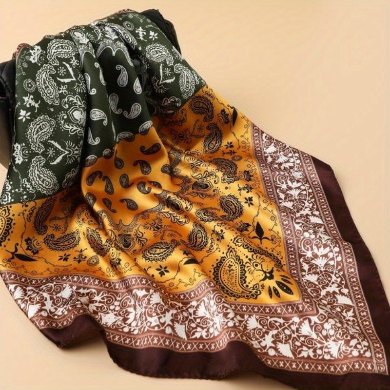 ผ้าพันคอพิมพ์ลายเพสลีย์ ผ้าพัน - Men'S Fashion Head Scarf บทวิจารณ์และราคา
