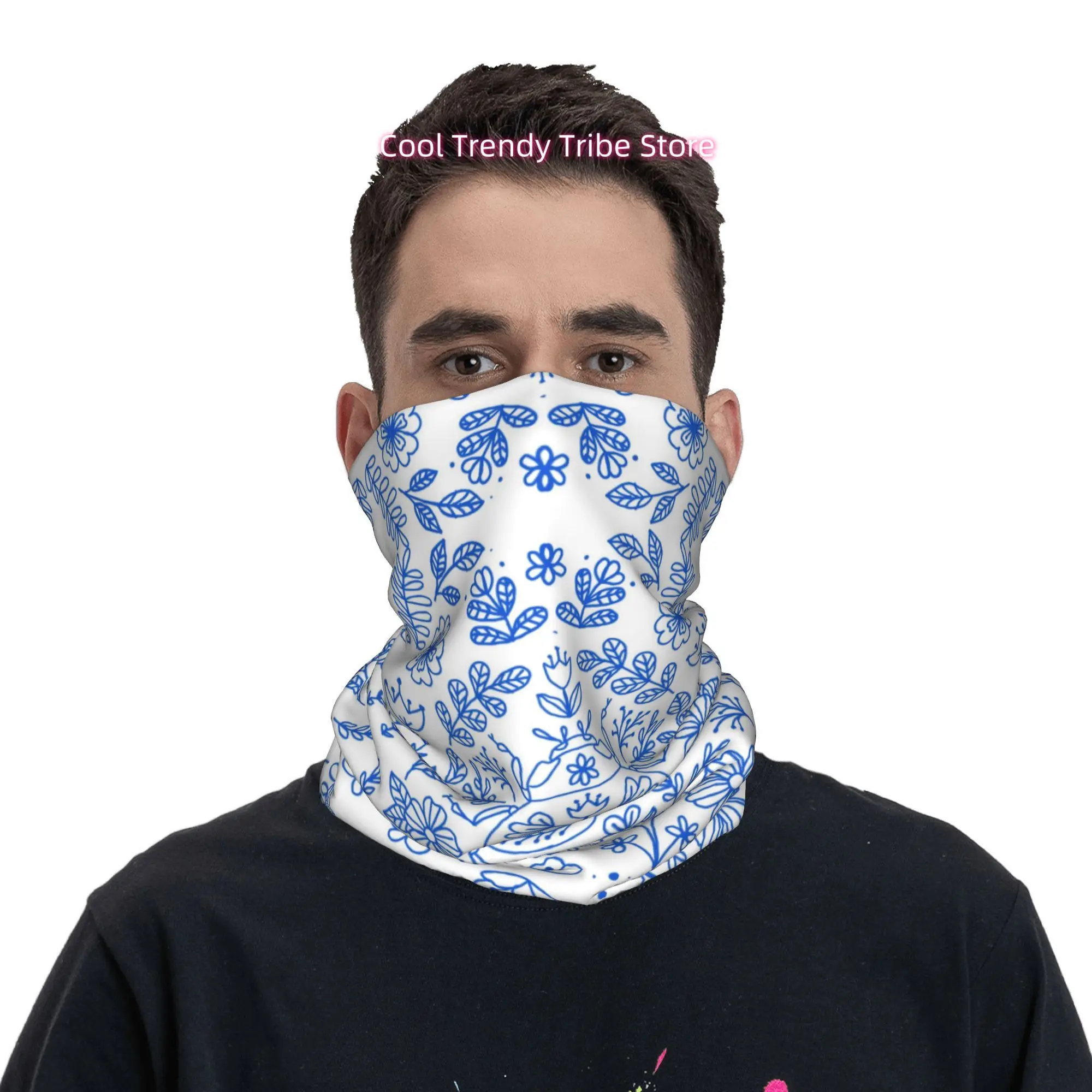 ผ้าพันคอ/ผ้าโพกศีรษะลายดอกไม้ส - Men'S Fashion Head Scarf บทวิจารณ์และราคา