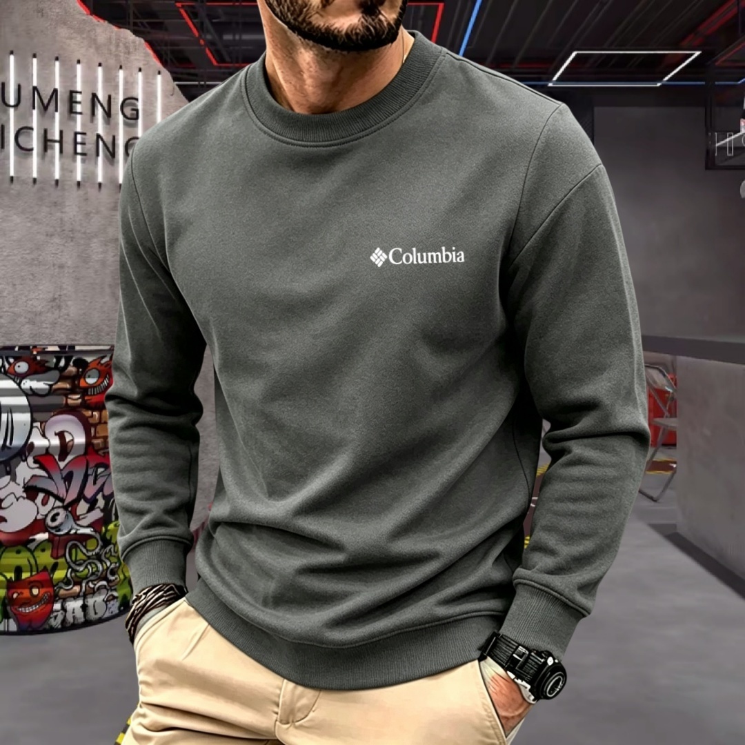 เสื้อยืดคอกลมแขนยาวผู้ชายแบรนด - Men'S Fashion T Shirts บทวิจารณ์และราคา