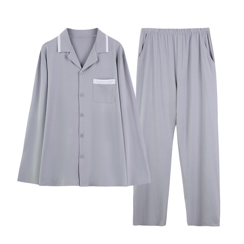 ชุดเสื้อผ้าลำลองผ้าใยไผ่ผสมฝ้า - Mens Fashion Style บทวิจารณ์และราคา