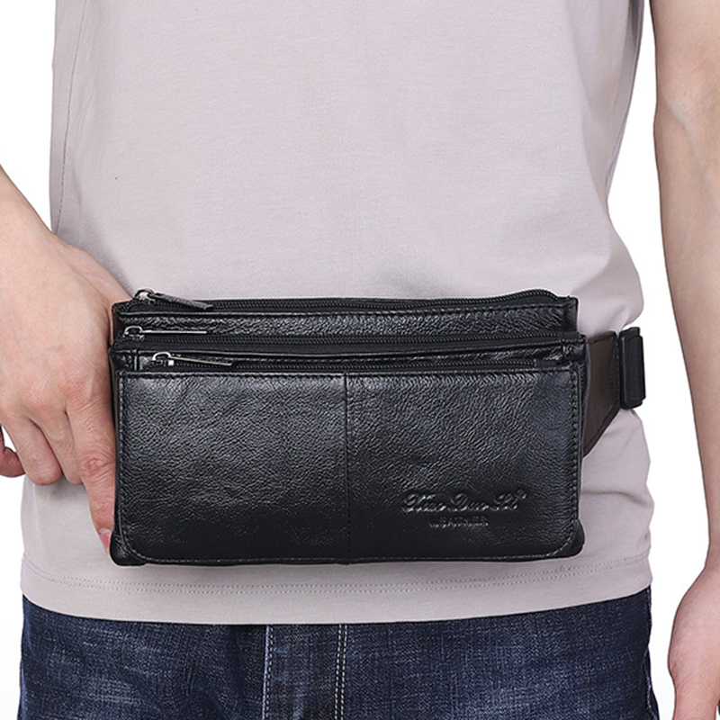 กระเป๋าคาดเอวผู้ชาย หนังแท้ กร - Belt Mens Fashion บทวิจารณ์และราคา