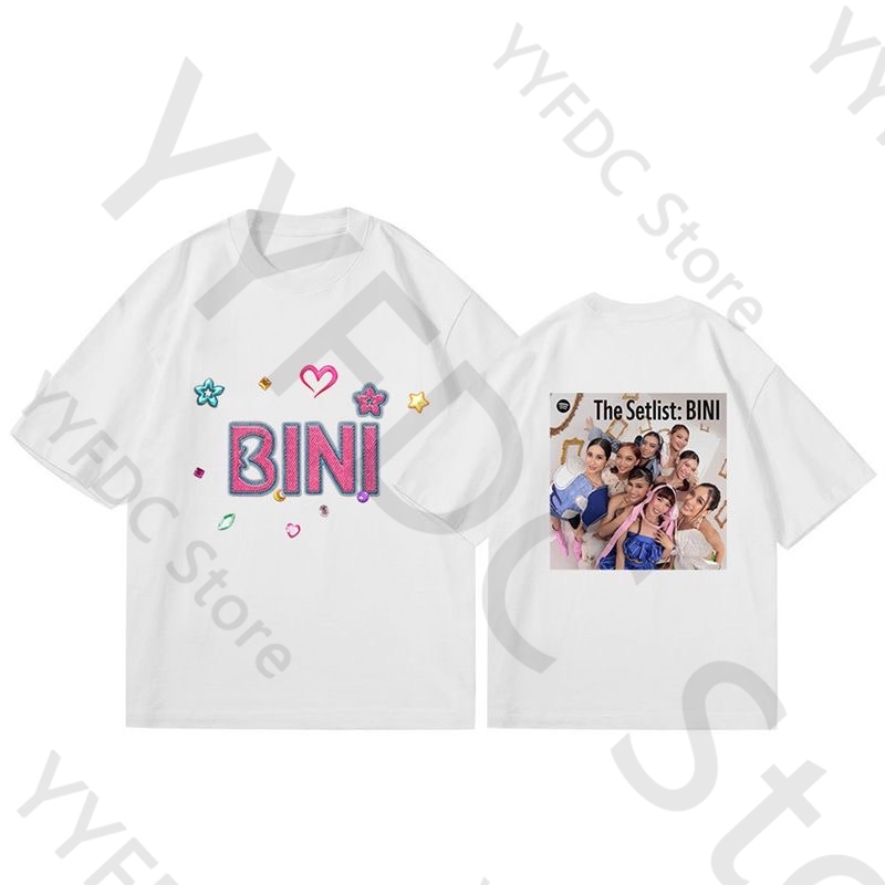 เสื้อยืด BINI ลายกราฟิกตัวอักษ - Men'S Fashion Philippines บทวิจารณ์และราคา