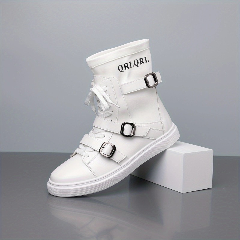 รองเท้าบูทผู้ชาย แฟชั่นหัวเข็ม - Belt Mens Fashion บทวิจารณ์และราคา