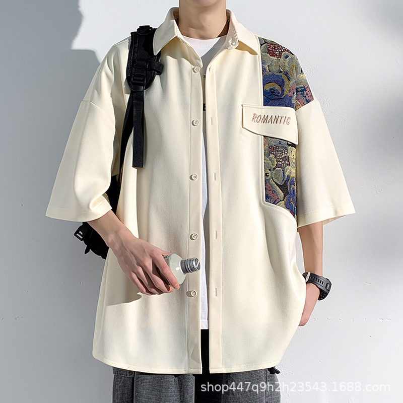 เสื้อเชิ้ตแขนสั้นผู้ชายแฟชั่นค - Men'S Fashion Outlets บทวิจารณ์และราคา