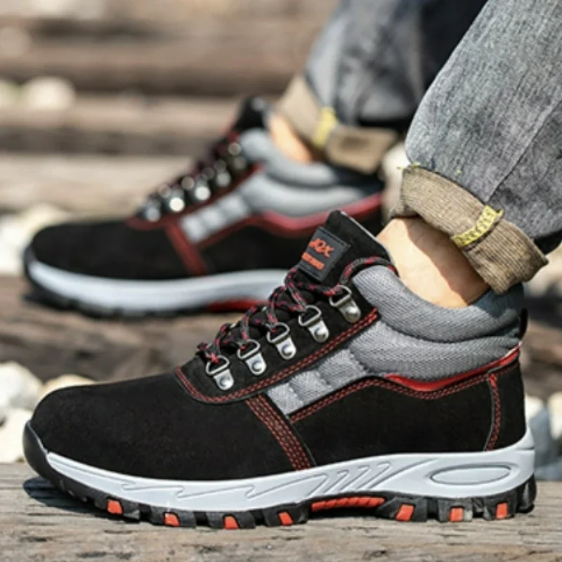 คุณภาพสูงผู้ชายความปลอดภัยรองเ - Fashion Men'S Boots บทวิจารณ์และราคา