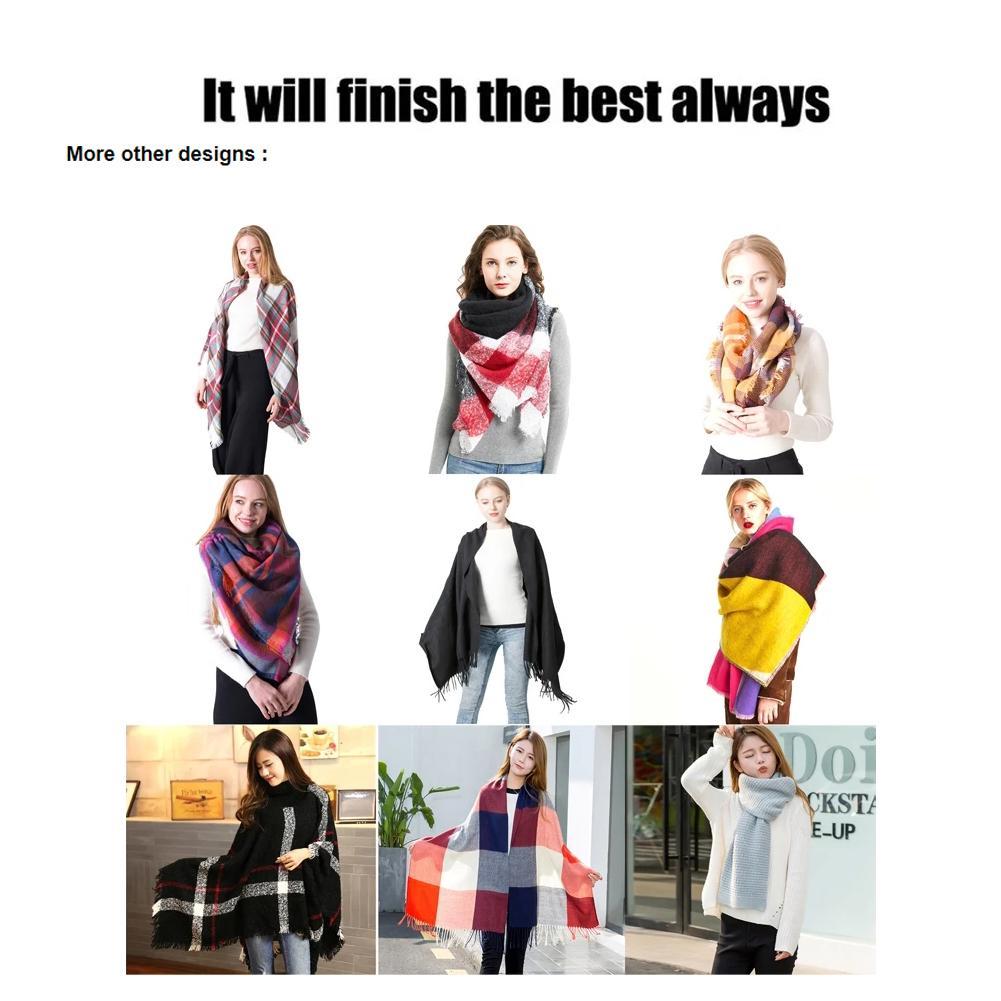 สไตล์อังกฤษฤดูหนาวผ้าพันคอ Fau - Men Scarf Wool บทวิจารณ์และราคา