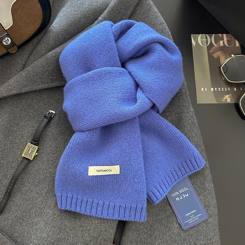 ผ้าพันคอขนสัตว์ 100% สำหรับผู้ - Men Scarf Wool บทวิจารณ์และราคา