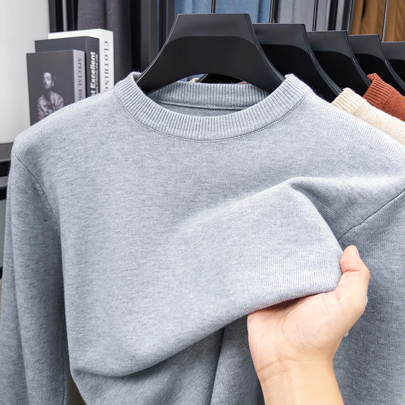 เสื้อสเวตเตอร์ลำลองผู้ชายแบบให - Turtleneck Sweater Men บทวิจารณ์และราคา