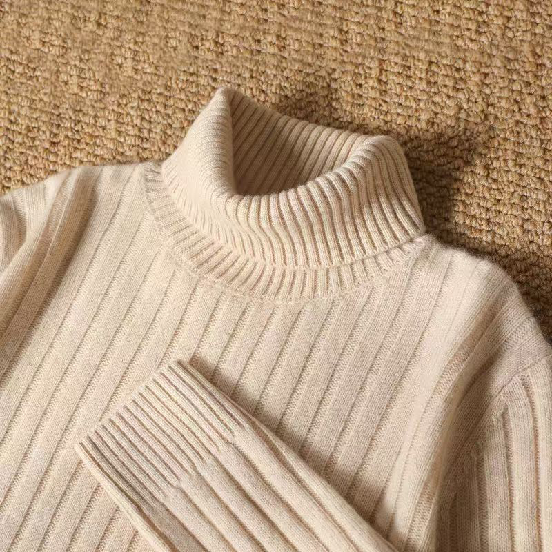 เสื้อสเวตเตอร์คอเต่าลายทางสำหร - Turtleneck Sweater Men บทวิจารณ์และราคา