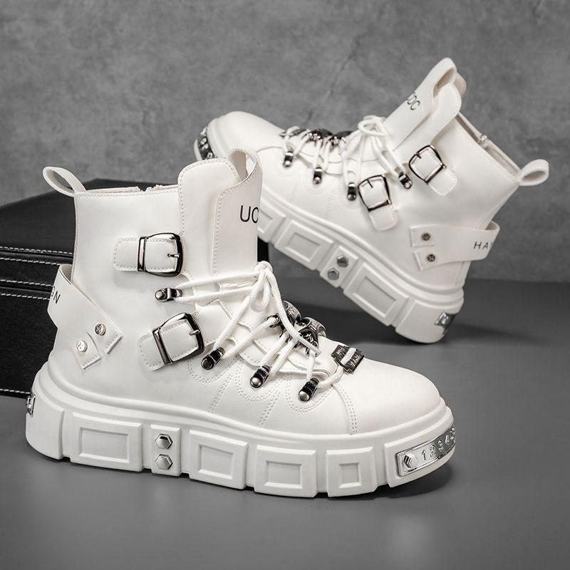 รองเท้าบูทแบรนด์แท้สำหรับผู้ชา - Fashion Men'S Boots บทวิจารณ์และราคา