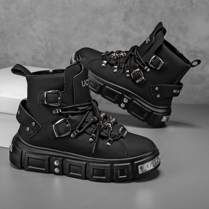 รองเท้าบูทแบรนด์แท้สำหรับผู้ชา - Fashion Men'S Boots บทวิจารณ์และราคา
