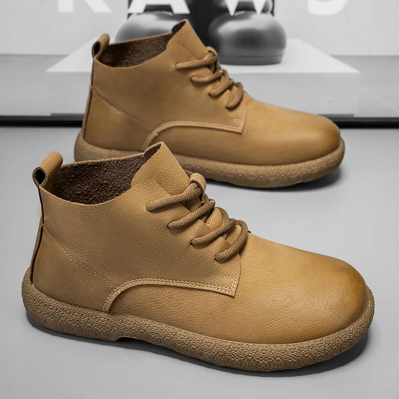 รองเท้าบูทข้อเท้าผู้ชาย รองเท้ - Fashion Men'S Boots บทวิจารณ์และราคา
