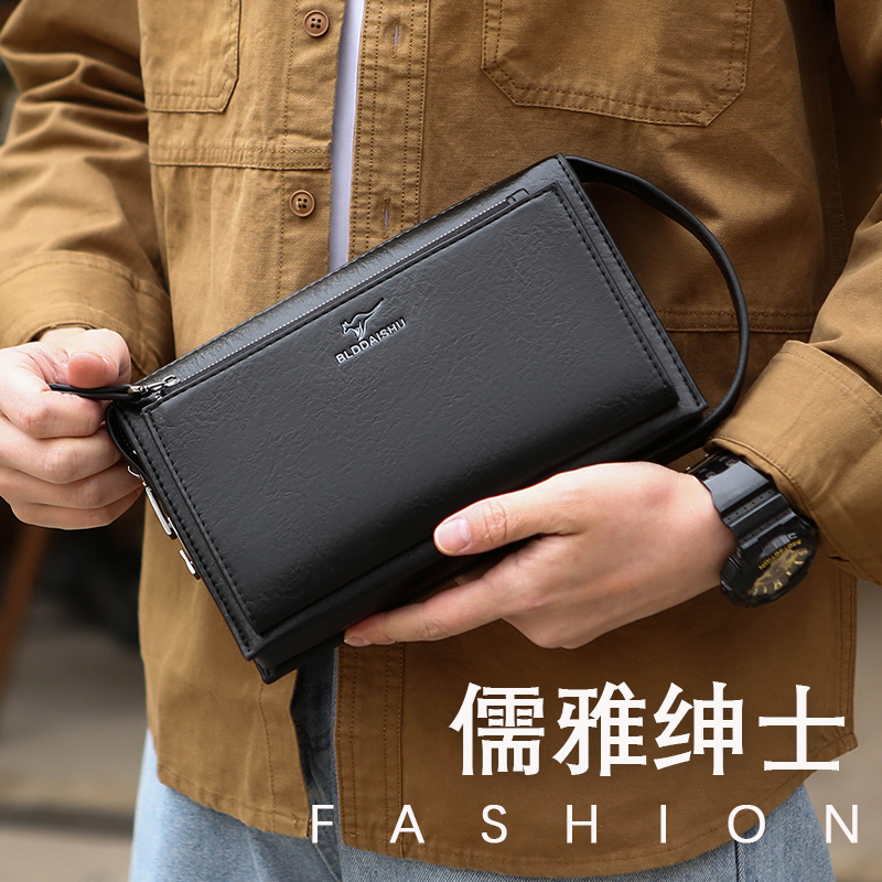 กระเป๋าคลัทช์กันขโมยแบบมีรหัสล - Men Fashion Rave บทวิจารณ์และราคา