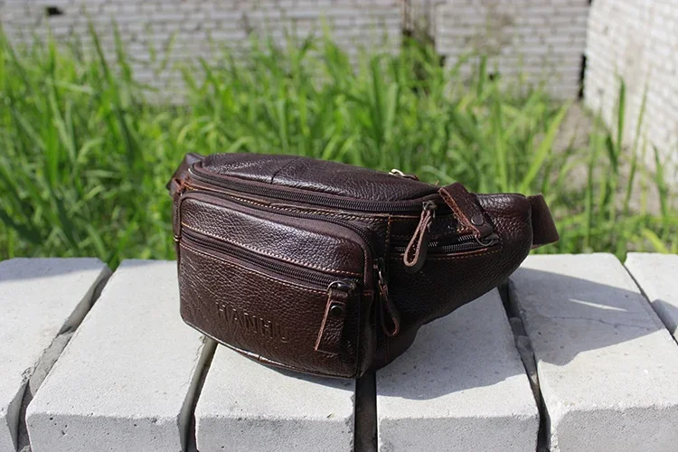ของแท้ Cowhide หนังเอวกระเป๋าผ - Belt Mens Fashion บทวิจารณ์และราคา