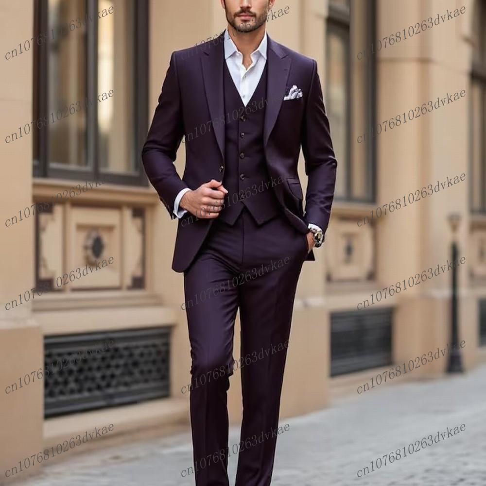 ชุดสูทผู้ชายสีเทาเข้มแฟชั่นใหม - Mens Fashion Dark Grey Pants บทวิจารณ์และราคา