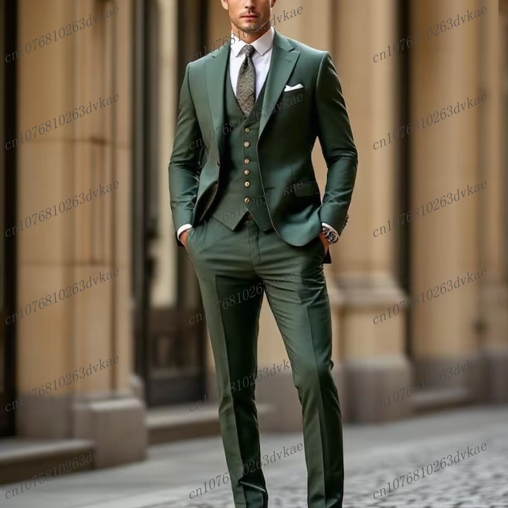 ชุดสูทผู้ชายสีเทาเข้มแฟชั่นใหม - Mens Fashion Dark Grey Pants บทวิจารณ์และราคา
