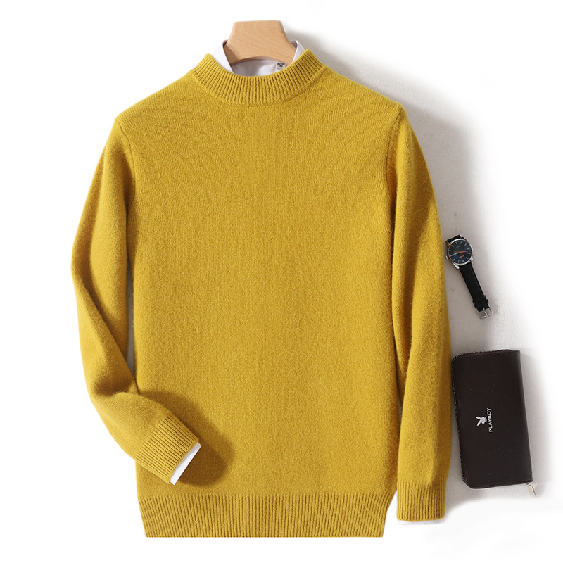 เสื้อผ้ากึ่งคอเต่าของผู้ชายเสื - Turtleneck Sweater Men บทวิจารณ์และราคา