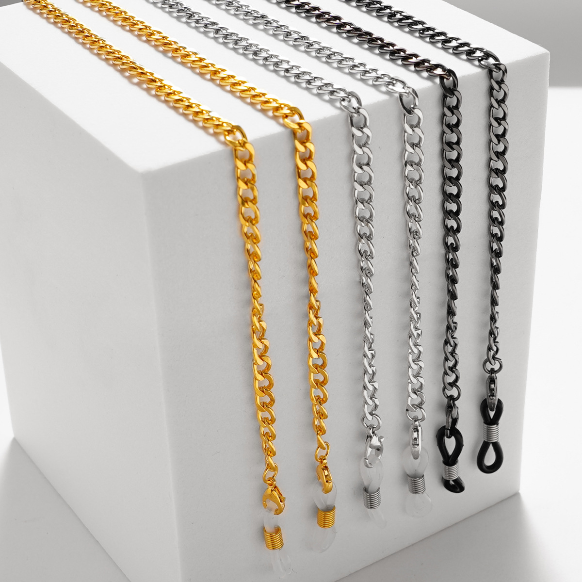 Simple Link Chain สําหรับแว่นต - Men Fashion Rave บทวิจารณ์และราคา