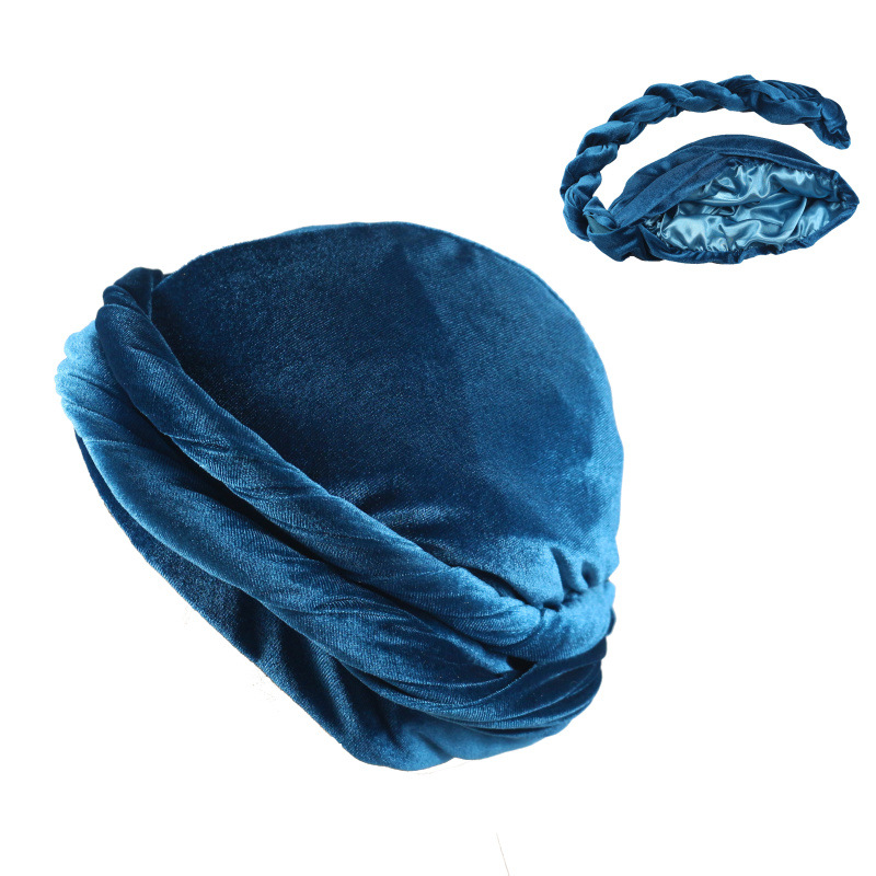 สีทึบผู้ชายกํามะหยี่ผ้าพันคอชา - Men'S Fashion Head Scarf บทวิจารณ์และราคา