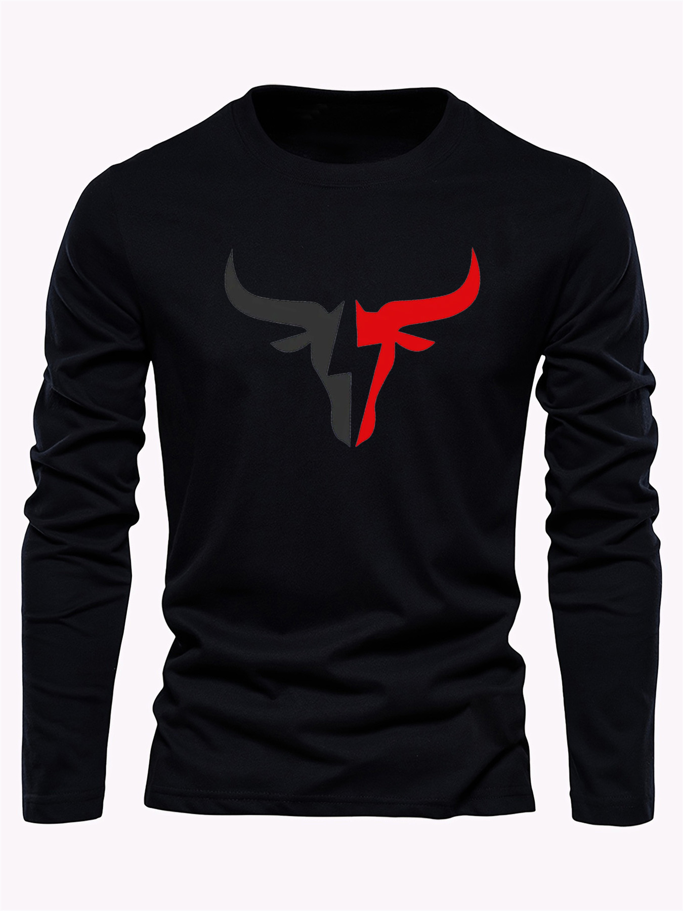 เสื้อยืดแขนยาวผู้ชายสีพื้นเรีย - Mens Fashion Ideas บทวิจารณ์และราคา