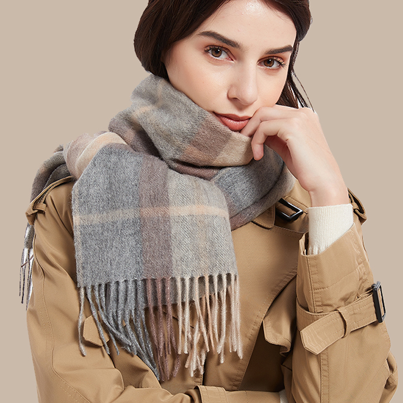 2025 คัดสรร 100% ขนสัตว์สีแดงผ - Men Scarf Wool บทวิจารณ์และราคา