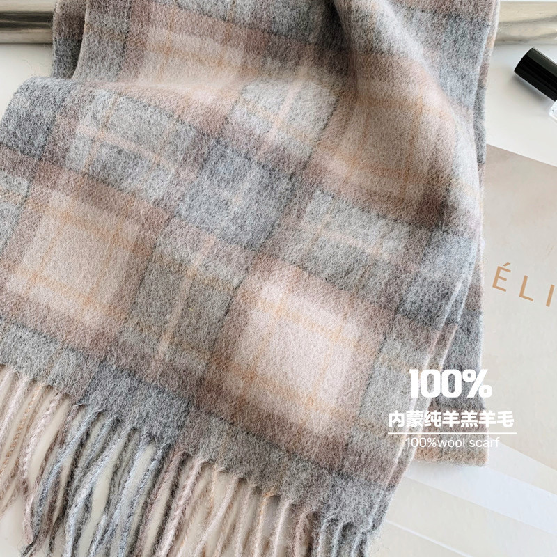 2025 คัดสรร 100% ขนสัตว์สีแดงผ - Men Scarf Wool บทวิจารณ์และราคา