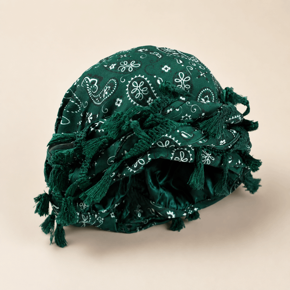 ผ้าโพกศีรษะแบบวินเทจ ผ้าซาตินล - Men'S Fashion Head Scarf บทวิจารณ์และราคา