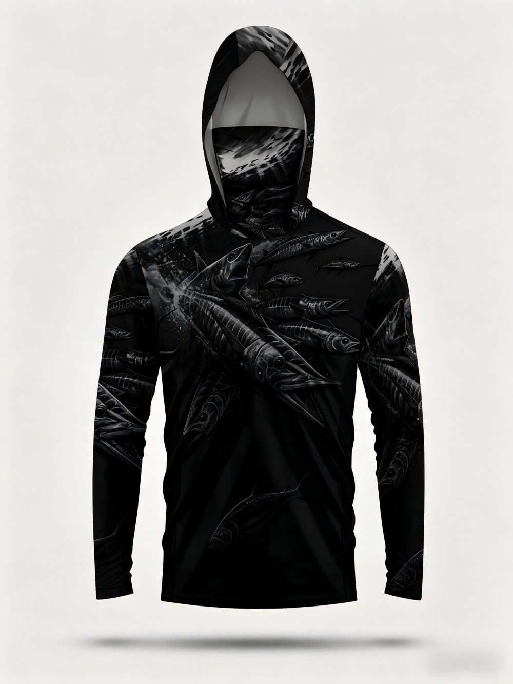 เสื้อฮู้ดตกปลาสำหรับผู้ชาย ลาย - Men'S Fashion T Shirts บทวิจารณ์และราคา