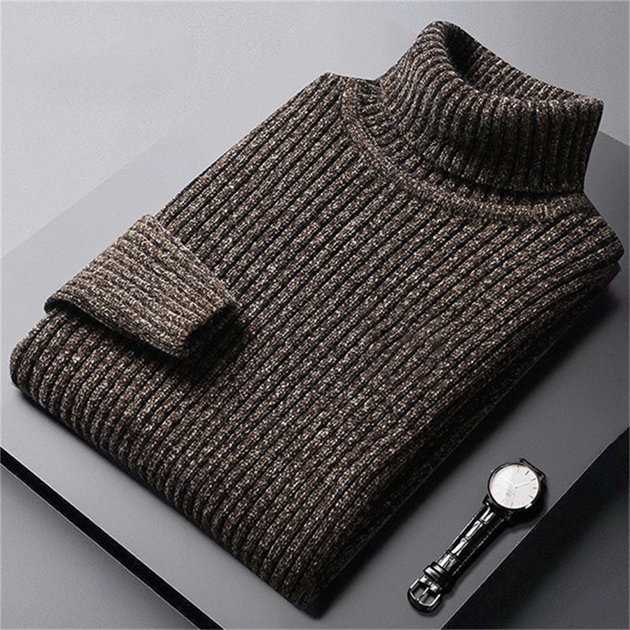 เสื้อสเวตเตอร์ไหมพรมคอเต่าผู้ช - Turtleneck Sweater Men บทวิจารณ์และราคา