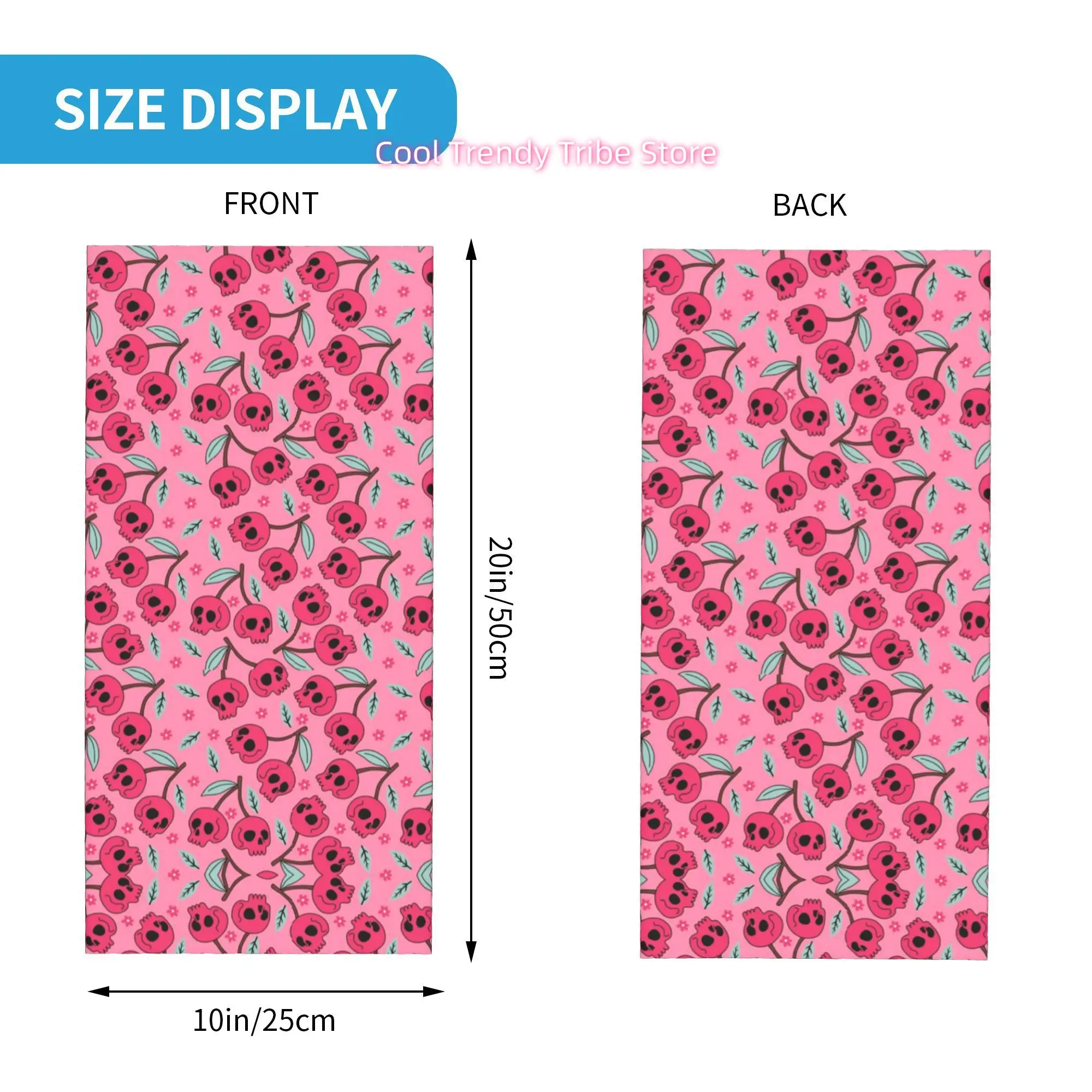 ผ้าพันคอ/ผ้าโพกศีรษะลายเชอร์รี - Men'S Fashion Head Scarf บทวิจารณ์และราคา