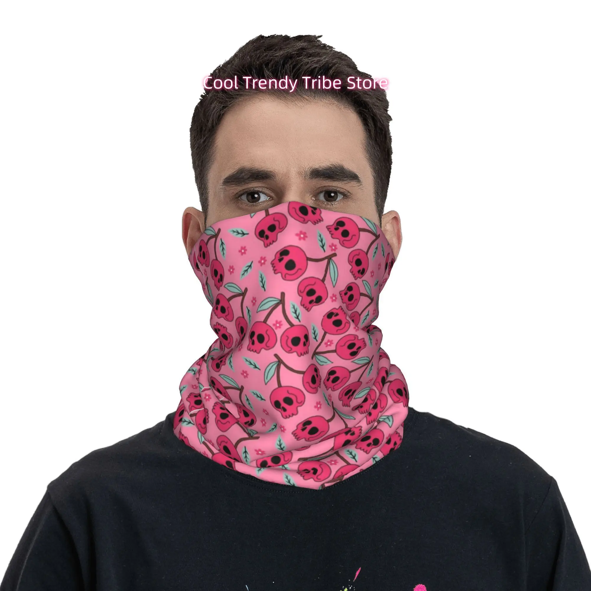 ผ้าพันคอ/ผ้าโพกศีรษะลายเชอร์รี - Men'S Fashion Head Scarf บทวิจารณ์และราคา